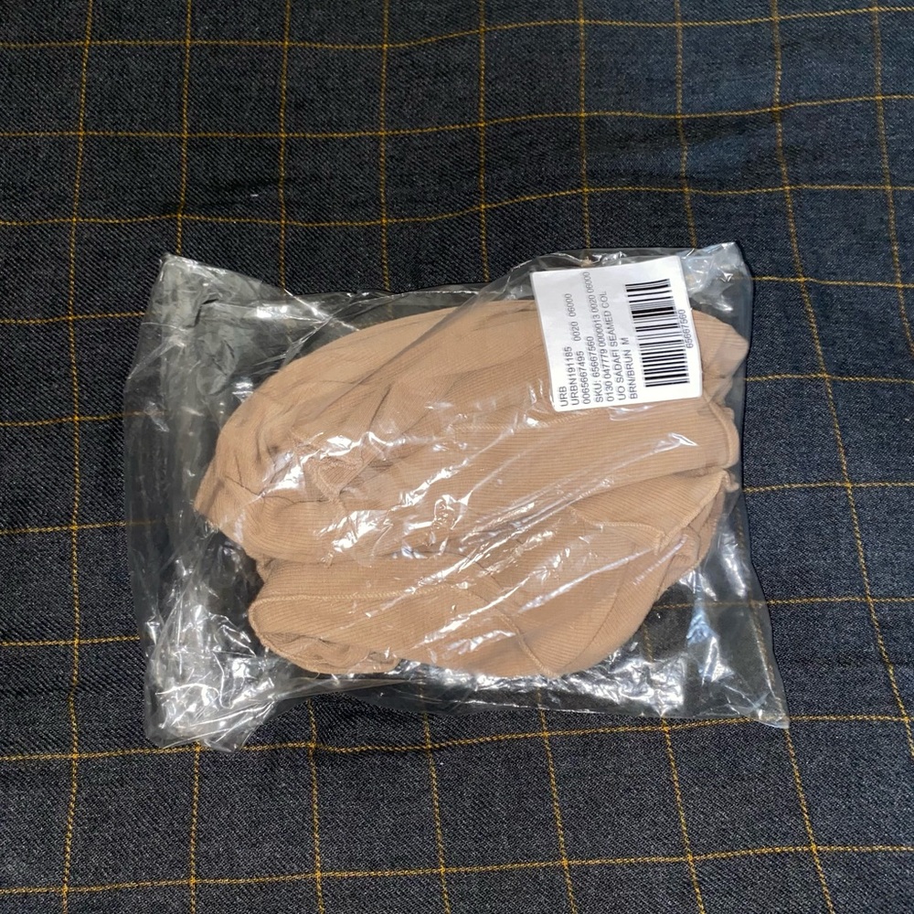 Light brown Seamed Dress - Picture 6 of 6